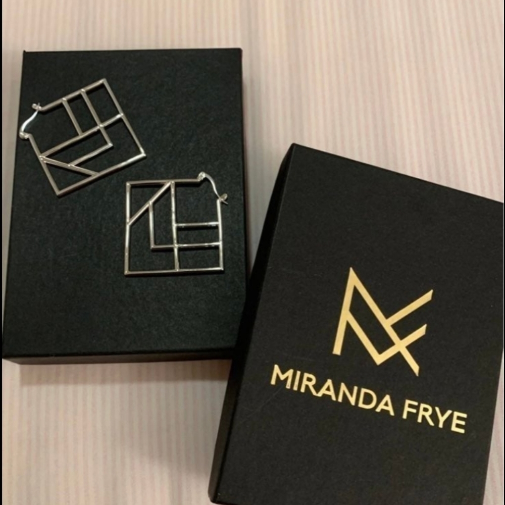 Miranda Frye silver earrings